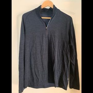 Lululemon men’s 1/2 zip longsleeve size M